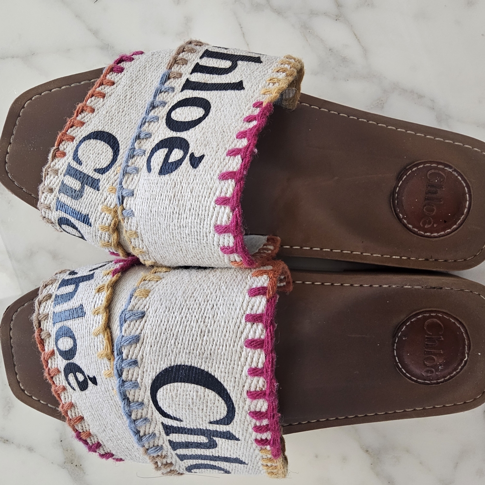 Chloe Woody Slides - Picture 8 of 16